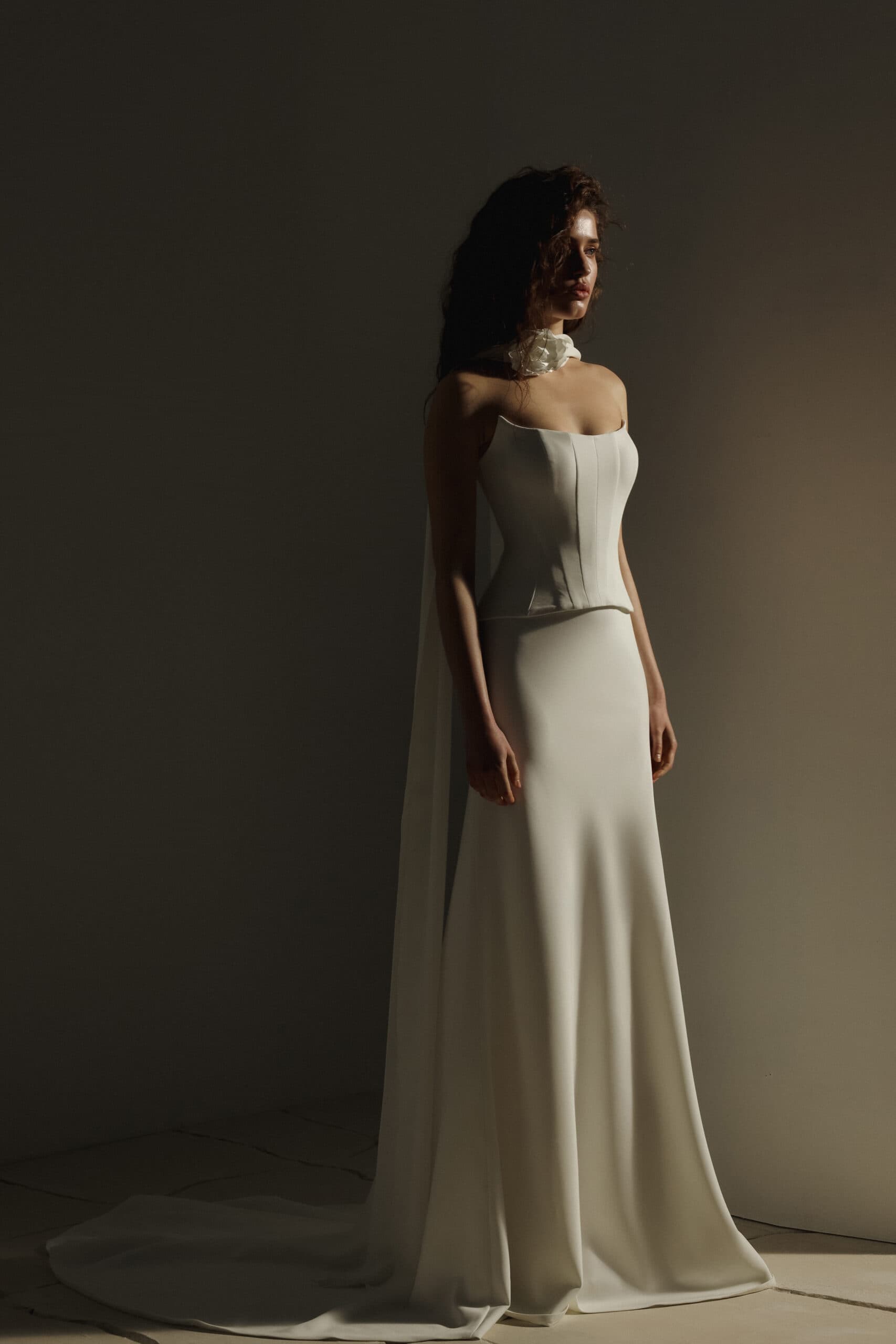 Colter - Eva Lendel wedding dress by Eva Lendel Colter is a refined ensemble that combines a structured cors... view 1