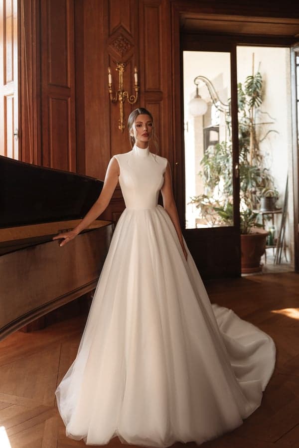 Pamela - Katy Corso wedding dress by Katy Corso The Pamela dress is an example of restrained modern luxury w... view 1
