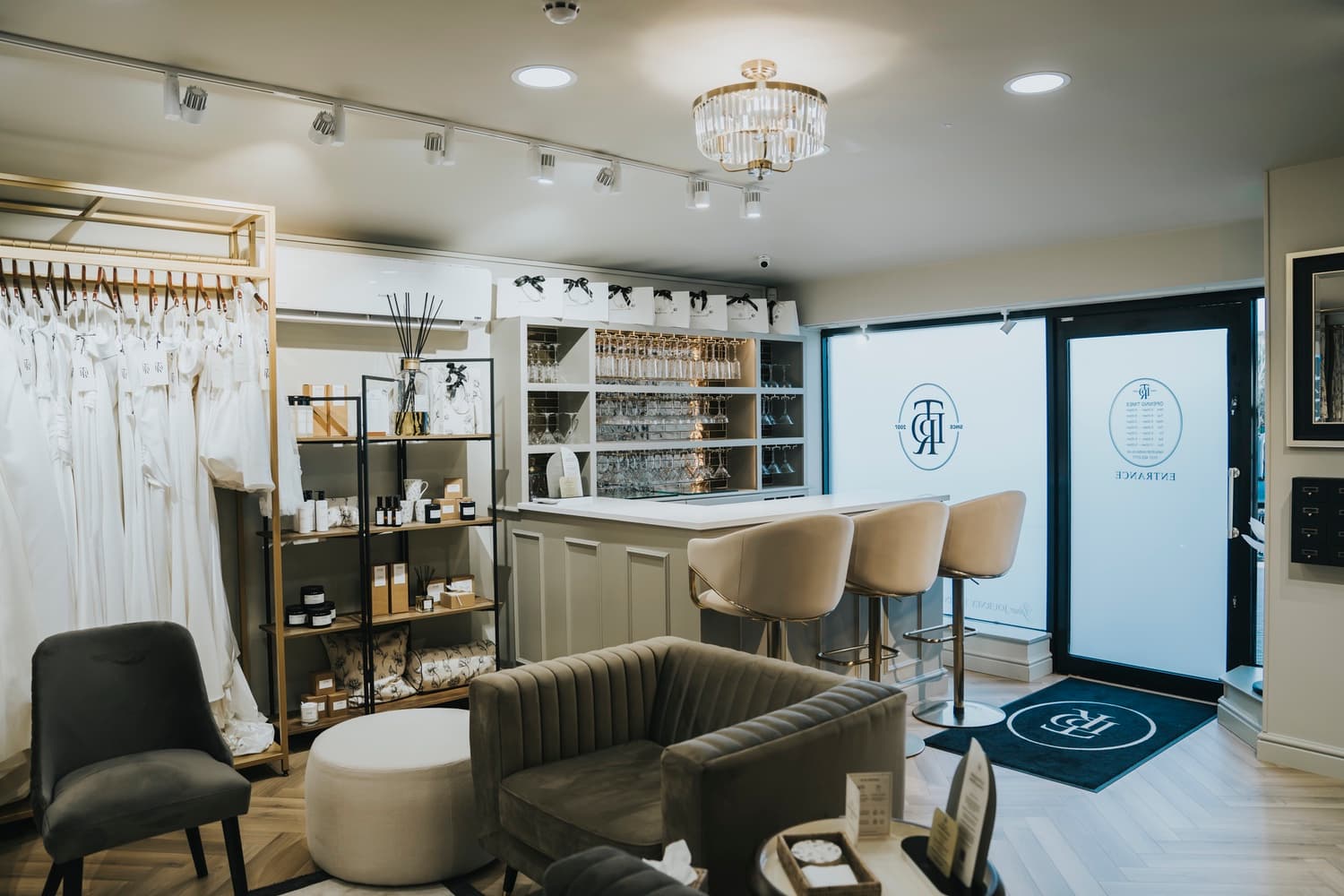 Our beautiful Beloved Suite to welcome you into TDR Bridal