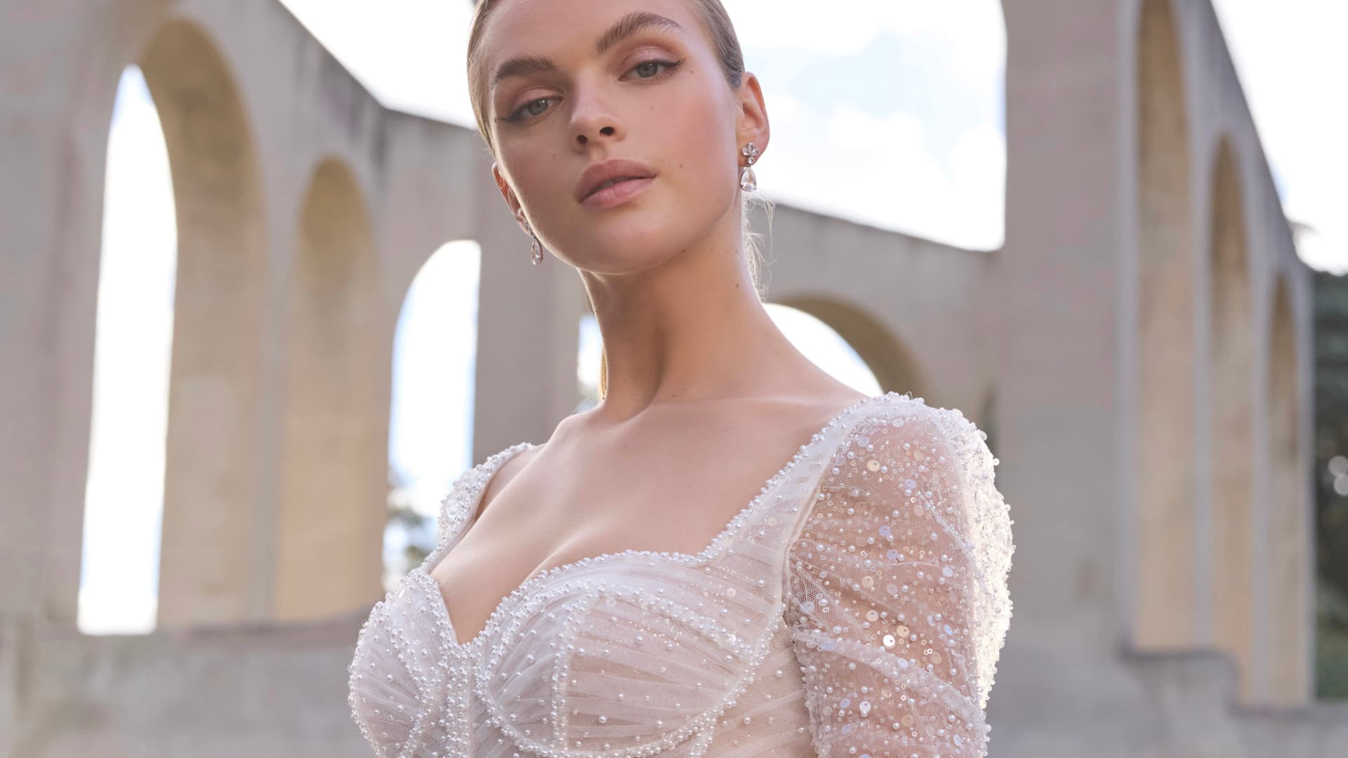 Morilee bridal collection background