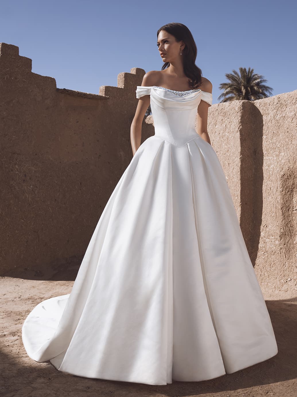 Temina - Blue by Enzoani wedding dress by Blue by Enzoani - Discover the ethereal beauty of TEMINA, a breathtaking ballg
