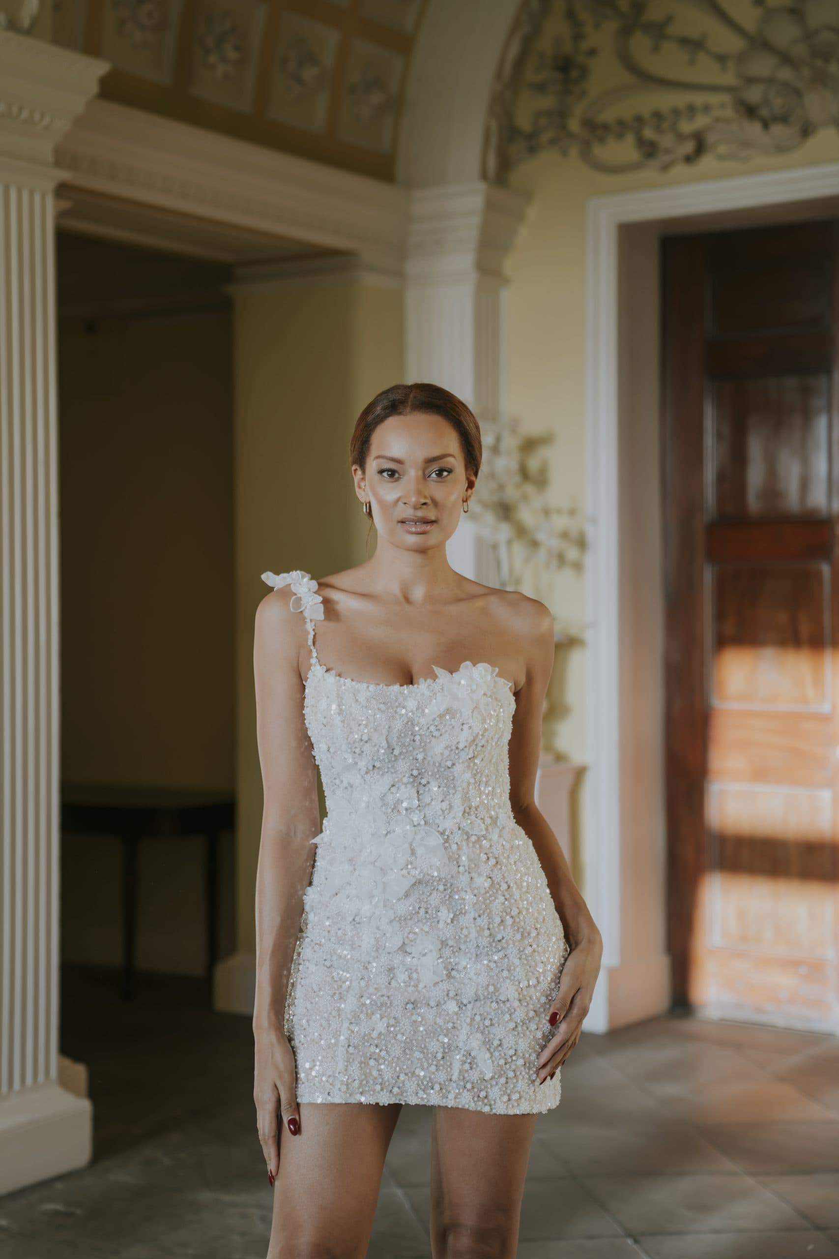 Capri - Chosen by TDR Atelier wedding dress by Chosen A fun, fashion forward mini designed for the bride who wants... view 1