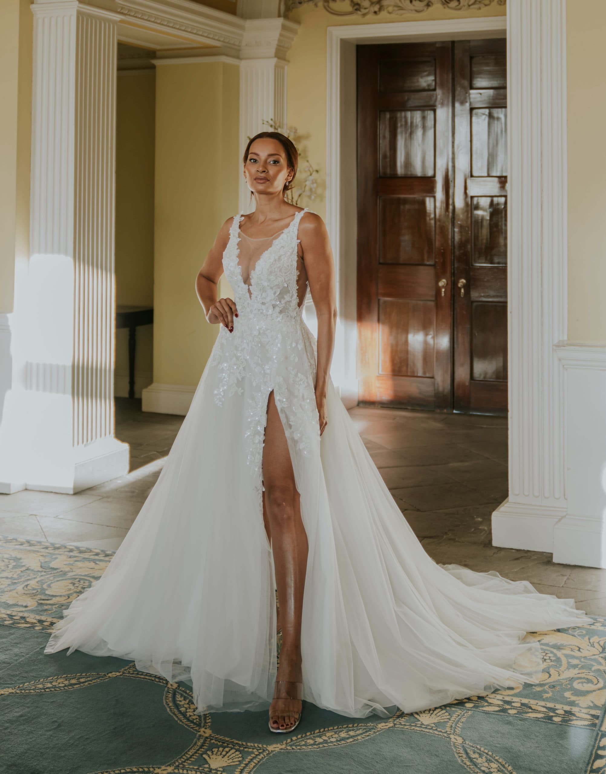 Prague - Chosen by TDR Atelier wedding dress by Chosen A soft, romantic tulle gown with a touch of modern drama view 1