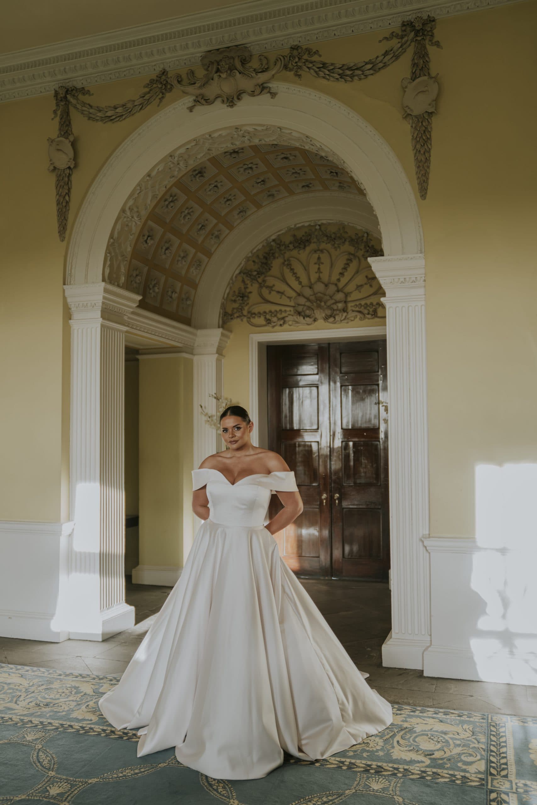 Vienna - Chosen by TDR Atelier wedding dress by Chosen A contemporary satin ballgown with a refined, traditional fe... view 1