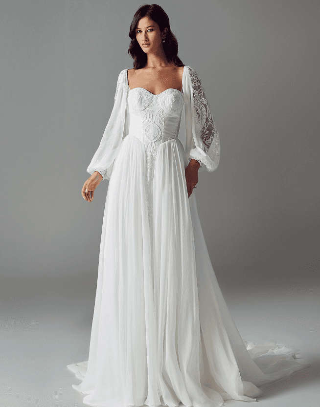 Cecilia - Evie Young wedding dress by Evie Young A modern approach to boho-inspiration, our Cecilia wedding d... view 1