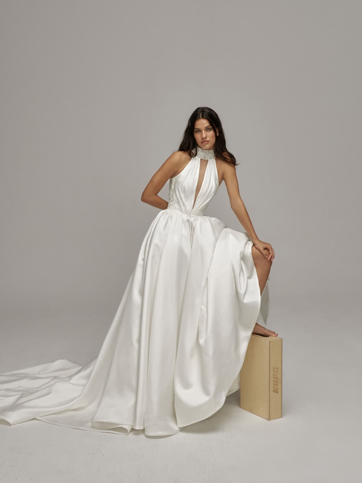 Crown - Wona Concept wedding dress by Wona Concept The Crown gown is a regal A-line masterpiece, crafted from l... view 1