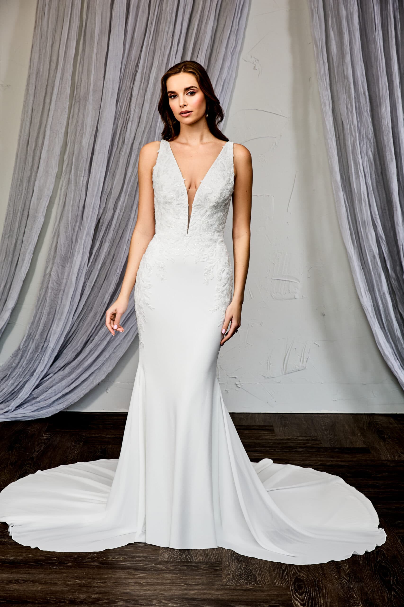 Lila - Chosen By TDR Atelier wedding dress by Chosen Lila by Chosen by TDR Atelier| Price: £2200| Stockist: TDR B...