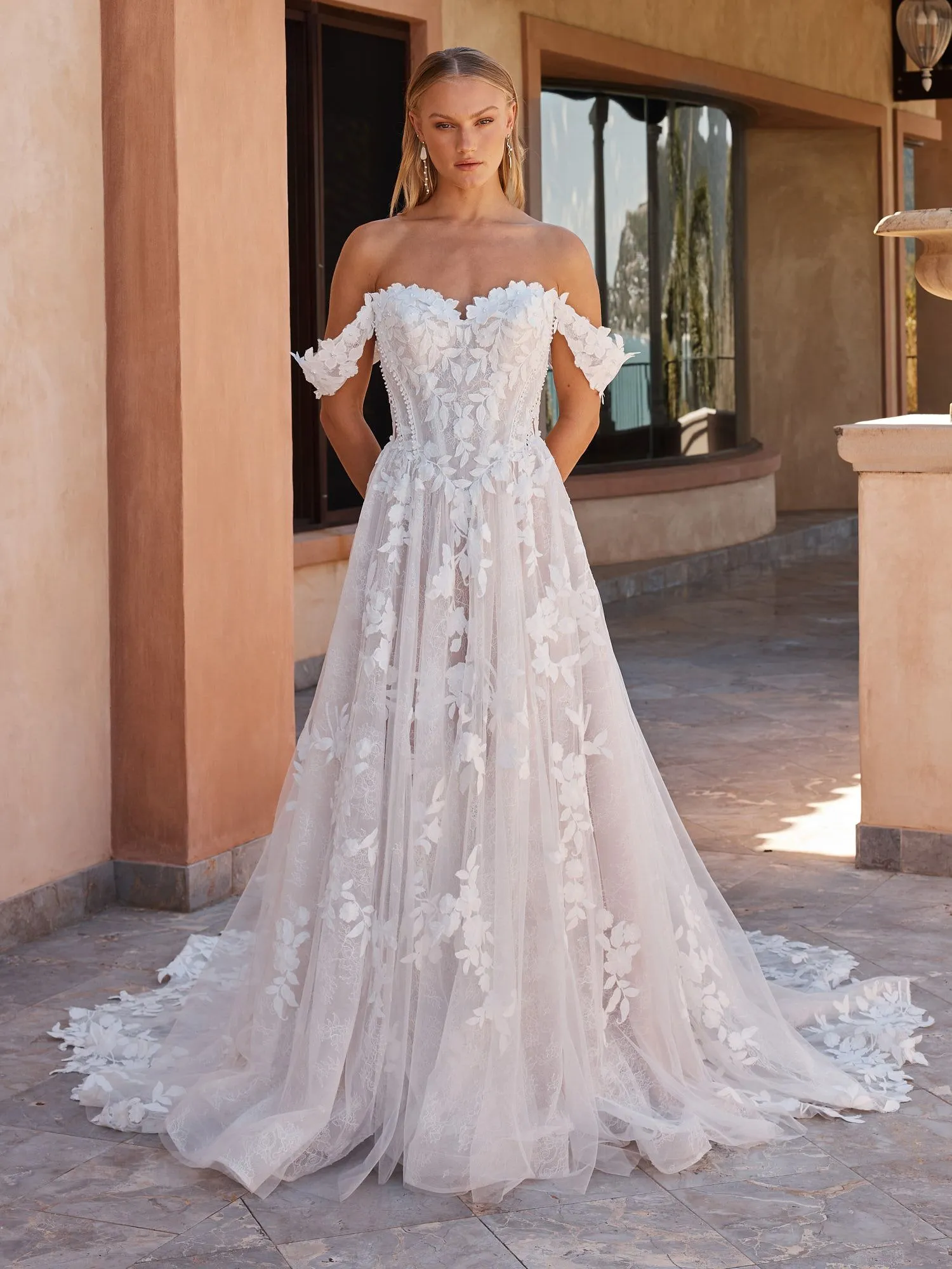 Osha ML26821 - Madi Lane wedding dress by Madi Lane Osha ML26821 by Madi Lane| Price: £2052| Stockist: TDR Brida... view 1