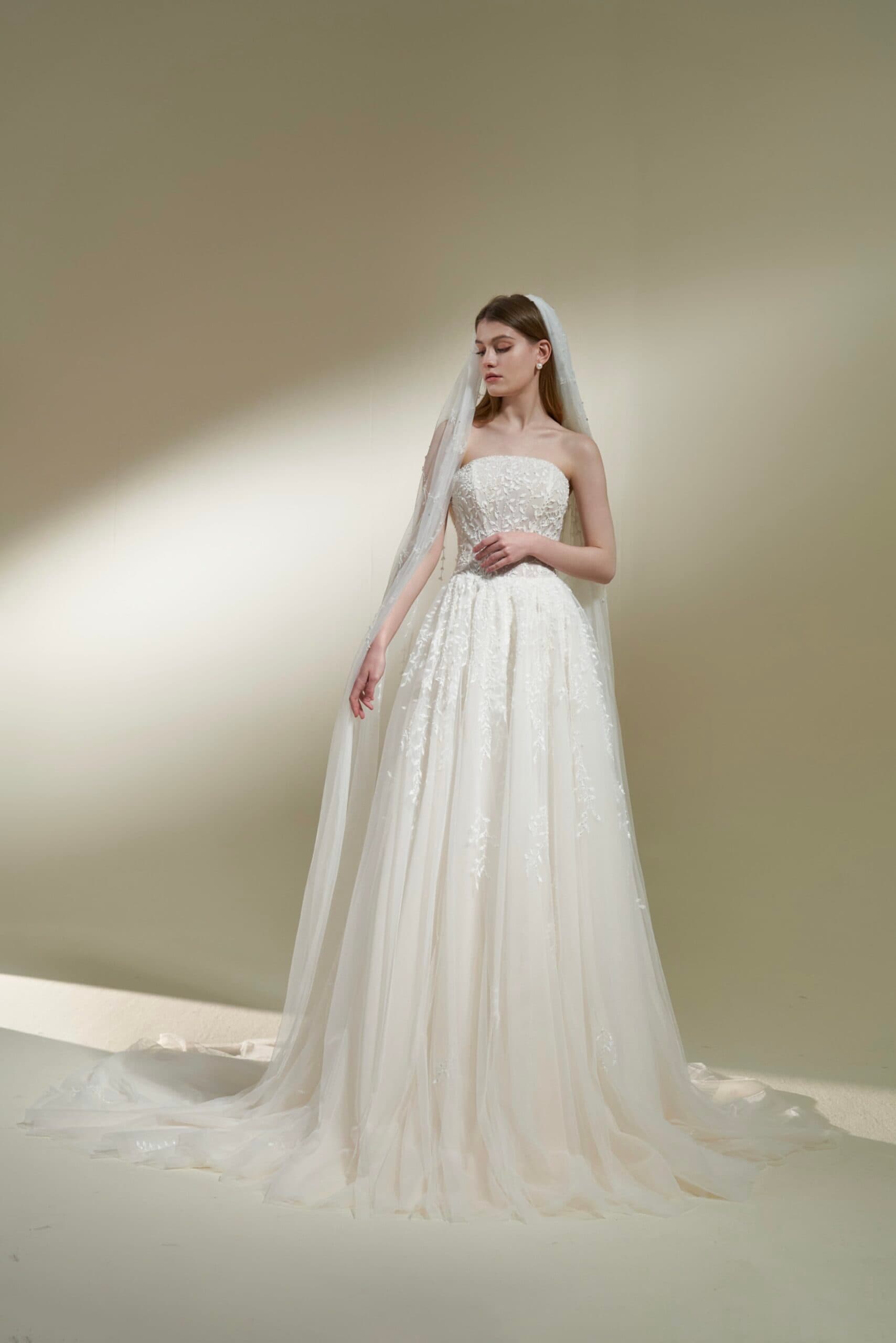 Nova - Chosen by TDR Atelier wedding dress by Chosen Nova by Chosen by TDR Atelier | Price: £2392| Stockist: TDR... view 1
