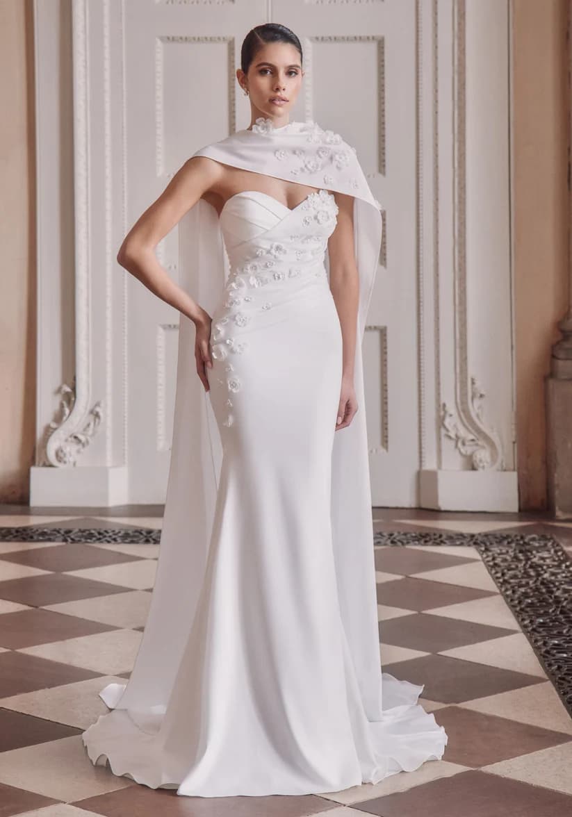 Andrea - Ellis Bridal wedding dress by Ellis Bridal Andrea by Ellis Bridal| Price: £1929| Stockist: TDR Bridal B... view 1