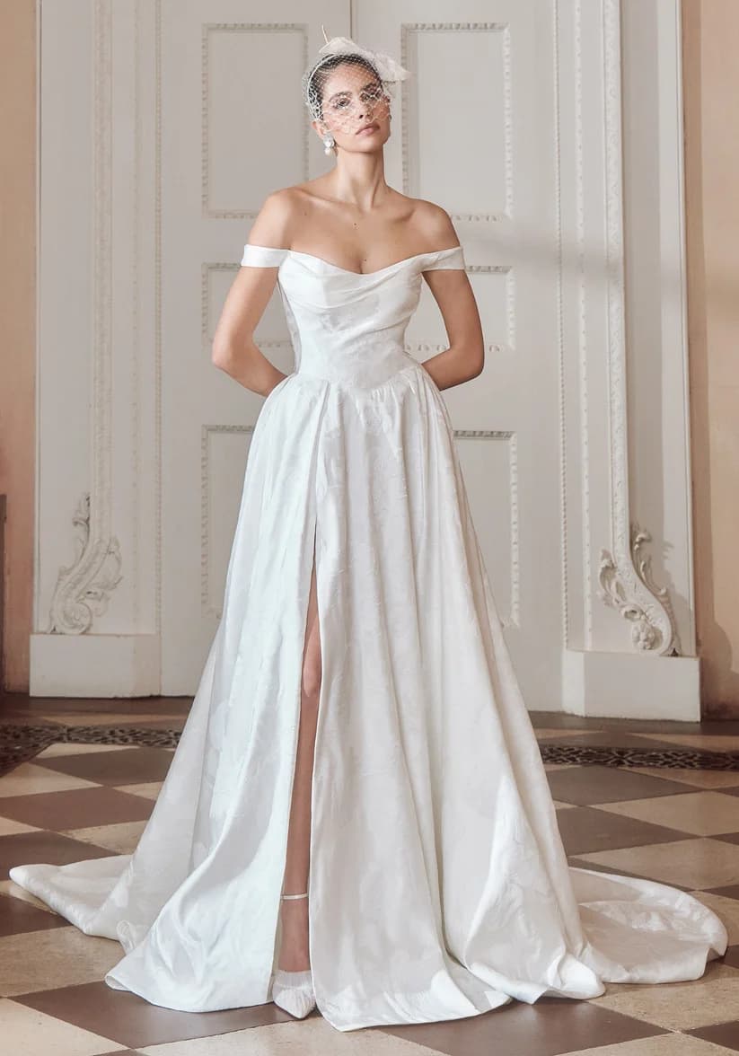 Carolina - Ellis Bridal wedding dress by Ellis Bridal Carolina by Ellis Bridal| Price: £1679| Stockist: TDR Bridal... view 1