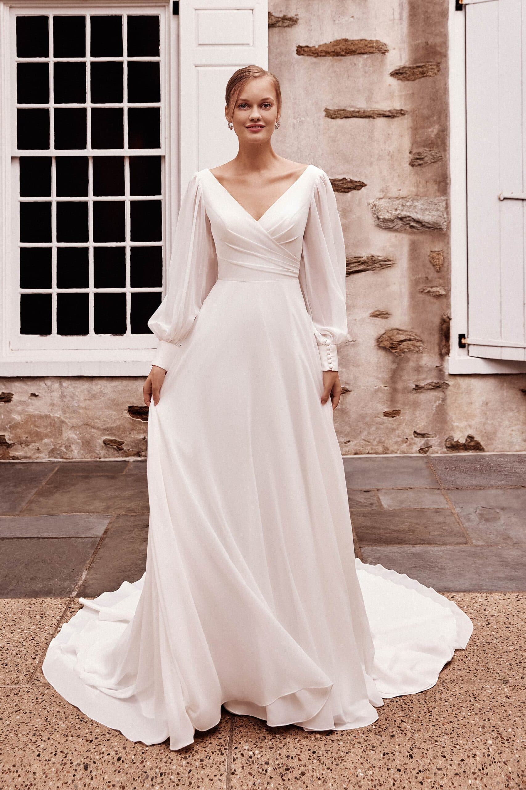 Cecelia - Chosen by TDR Atelier wedding dress by Chosen - Cecelia by Chosen by TDR Atelier| Price: £1275| Stockist: TD