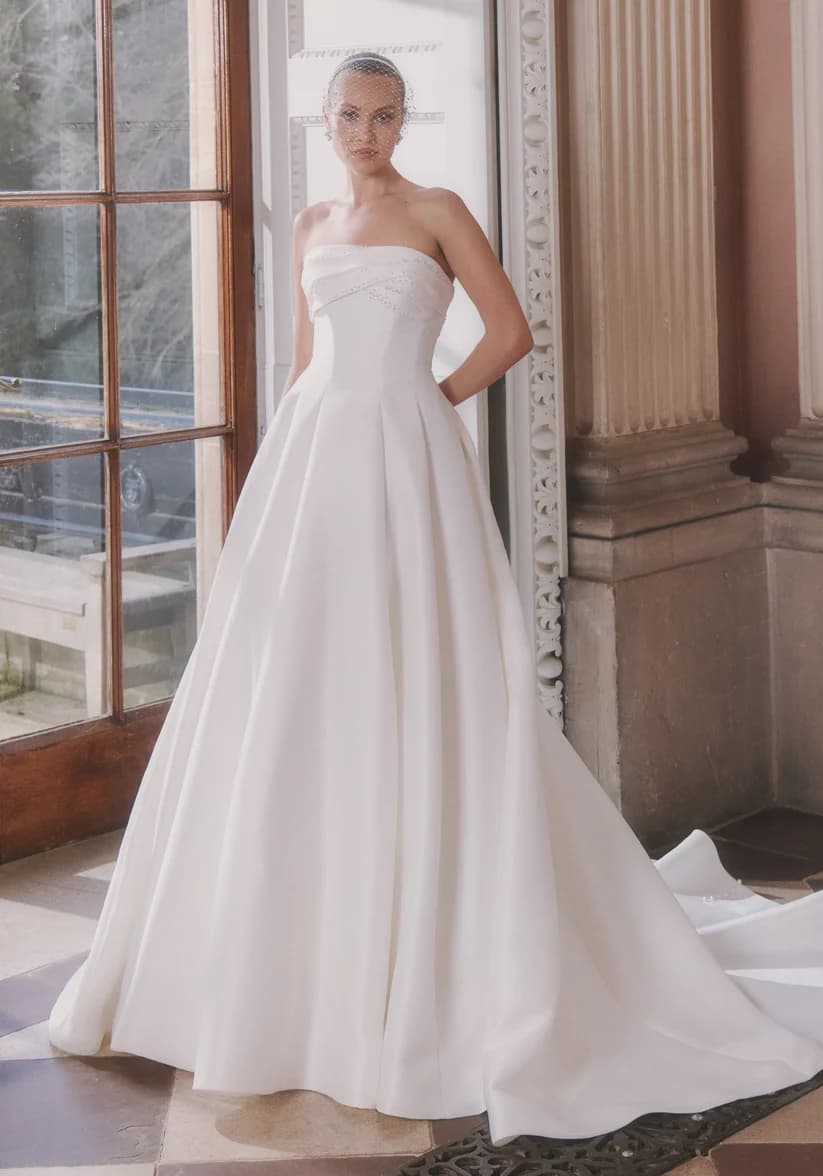 Elodie - Ellis Bridal wedding dress by Ellis Bridal Elodie by Ellis Bridal | Price: £1737| Stockist: TDR Bridal... view 1