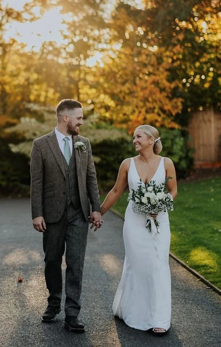 beautiful bride Lauren